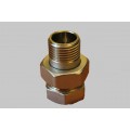 Американка 3/4" пряма нікель